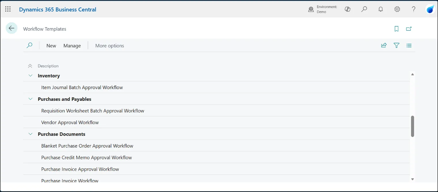 Workflows