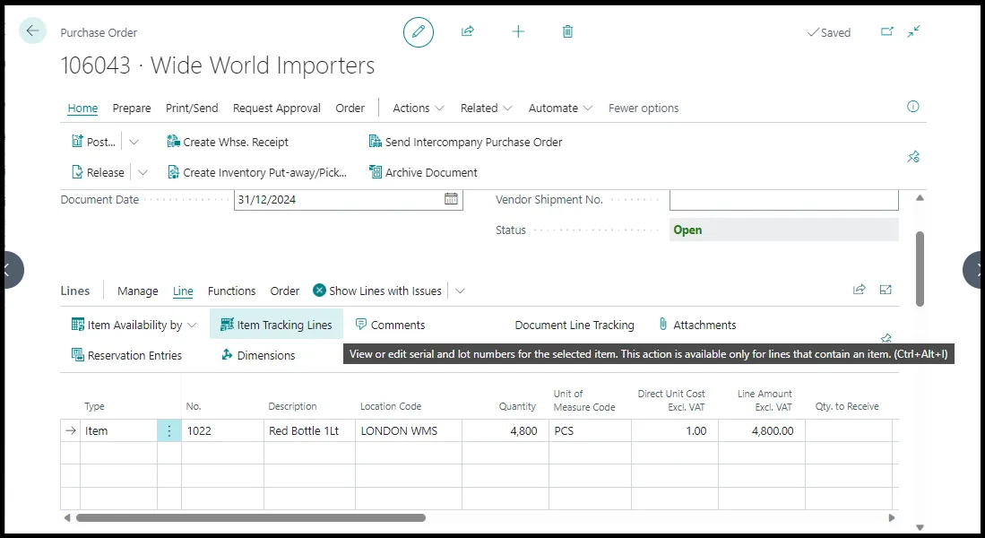 Purchase Order
