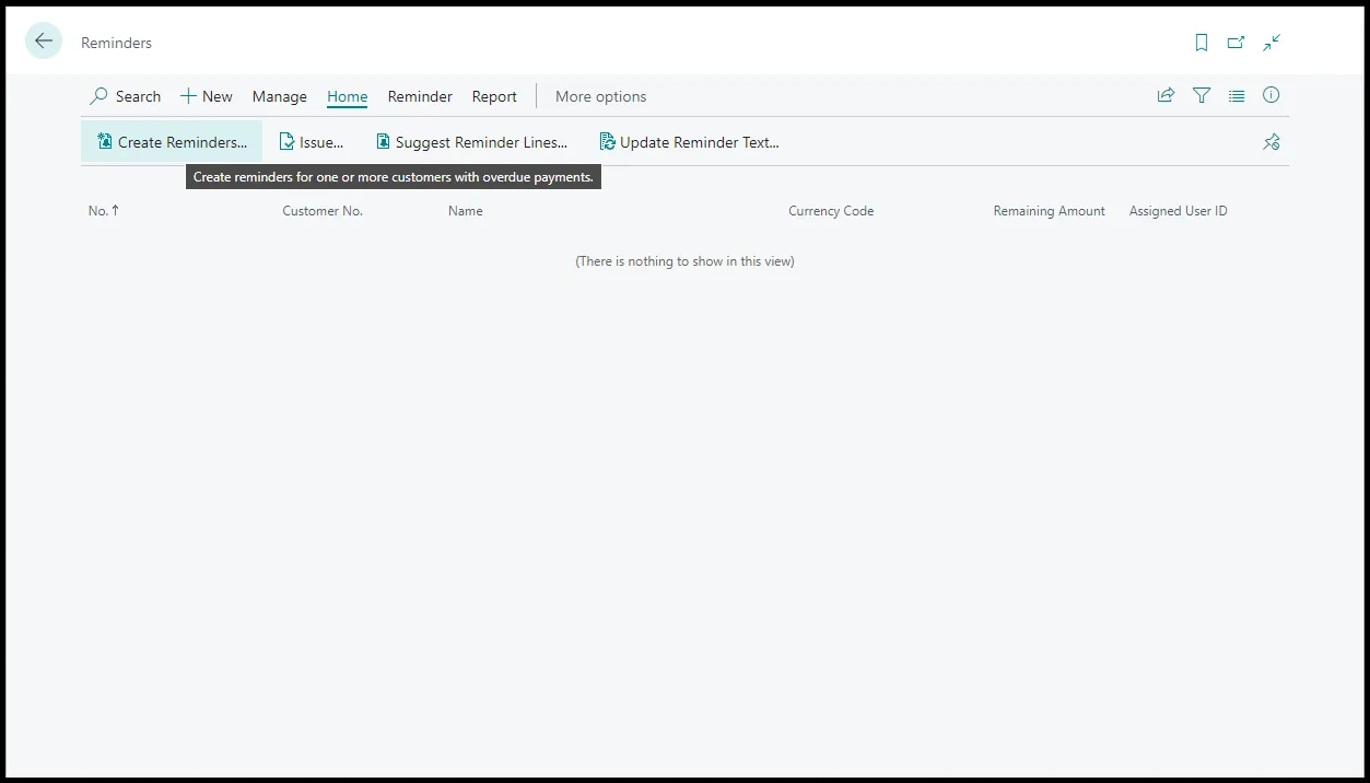 Create reminders on a schedule